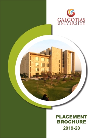 Galgotias University - Placement-2019-20