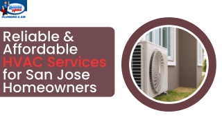 Reliable & Affordable HVAC Services for San Jose Homeowners