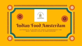 Indian Food Amsterdam