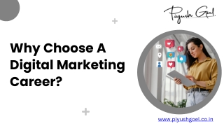 Why Choose A Digital Marketing Career