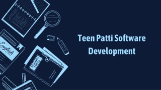 Teen Patti Software Development | Custom Teen Patti Game Solutions