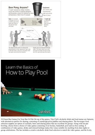 30 Finest Bar Games For Your Bar Or Club