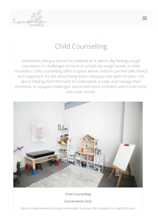 Child Counselling