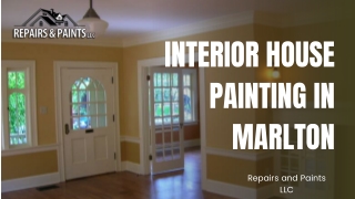 Transform Your Home with Expert Interior House Painting in Marlton