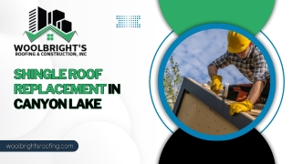 Shingle Roof Replacement in Canyon Lake |Roof  Maintenance program