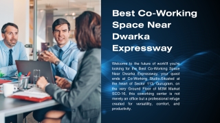 Best Co-Working Space Near Dwarka Expressway