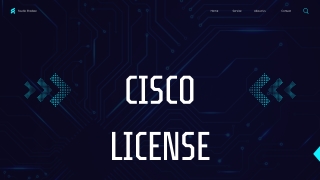 CISCO LICENSE