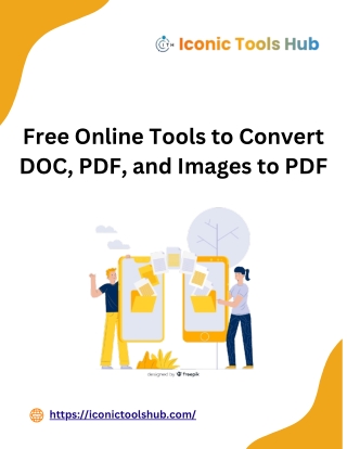 Free Online Tools to Convert DOC, PDF, and Images to PDF