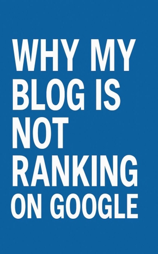 Why is my website not ranking