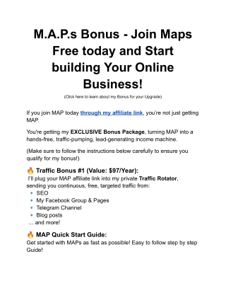 Master Affiliate Profit Bonus