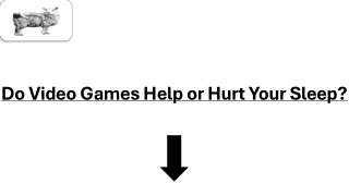 Do Video Games Help or Hurt Your Sleep?