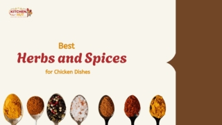 Best Herbs and Spices for Chicken Dishes _ KitchenHut (Pty) Ltd
