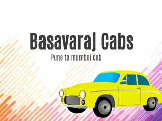 Pune to mumbai cab