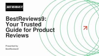 bestreviews9: product reviews