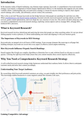 Why You Need a Comprehensive Keyword Research Strategy