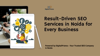 Result-Driven SEO Services in Noida for Every Business