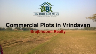 Commercial Plots in Vrindavan