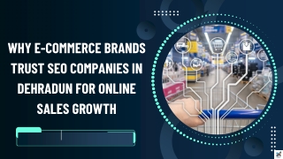 Why E-commerce Brands Trust SEO Companies in Dehradun for Online Sales Growth