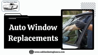 Auto Window Replacements