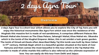 2 Day Agra Tour