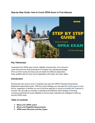 Step-by-Step Guide_ How to Crack OPRA Exam in First Attempt - OFF PAGE