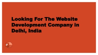 Website Development Company In India