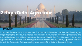 2 Day Delhi Agra Tour