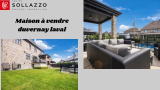 Maison à vendre duvernay laval