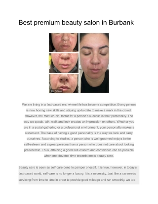 Best premium beauty salon in Burbank