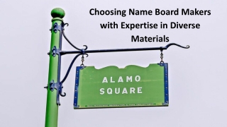 Name Board Makers in Chennai