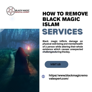how to remove black magic islam