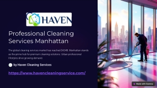 Professional Cleaning Services Manhattan