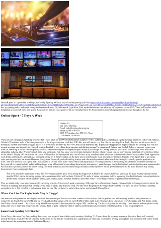 Bally Sporting Activities Live! Leading Video Game Watch