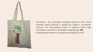 Sustainable Shopping Bags