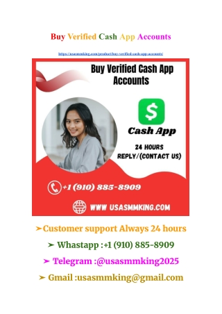Buy Verified Cash App Accounts