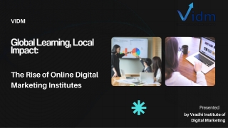 Why Our Online Digital Marketing Institute Is Perfect for Beginners & Pros