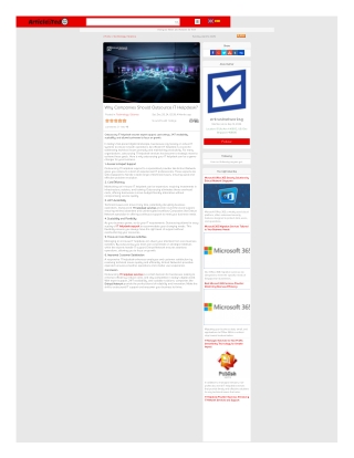 The Benefits of Outsourcing Your IT Helpdesk