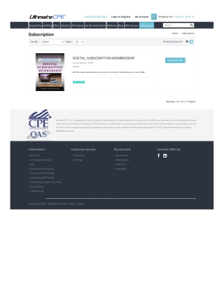 CPE Digital Subscription Florida