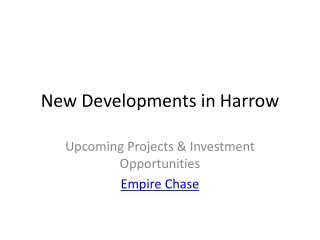 Empire Chase: Your Trusted Partner in Harrow's Property Market