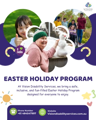 Easter Holiday Program 2025 – Join the Fun Near You!