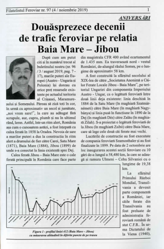 Douăsprezece decenii de trafic feroviar pe relația Baia Mare - Jibou