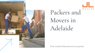 Packers and Movers in Adelaide