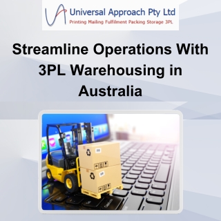 Streamline Operations With 3PL Warehousing in Australia