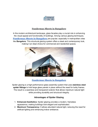 Fundermax Sheets in Bangalore