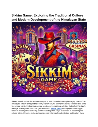 Sikkim Game (2)