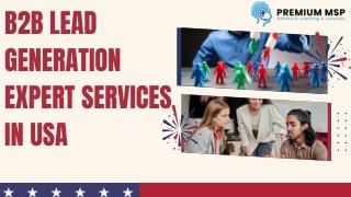 B2B Lead Generation Expert Services in USA