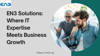 EN3 Solutions Where IT  Expertise  Meets Business Growth