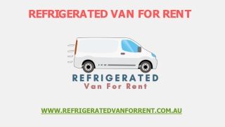 Refrigerated Vehicle Hire