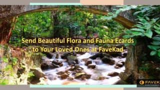 Send Beautiful Flora and Fauna Ecards to Your Loved Ones at FaveKad