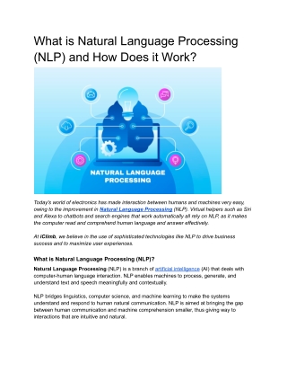 What is Natural Language Processing (NLP) and How Does it Work_